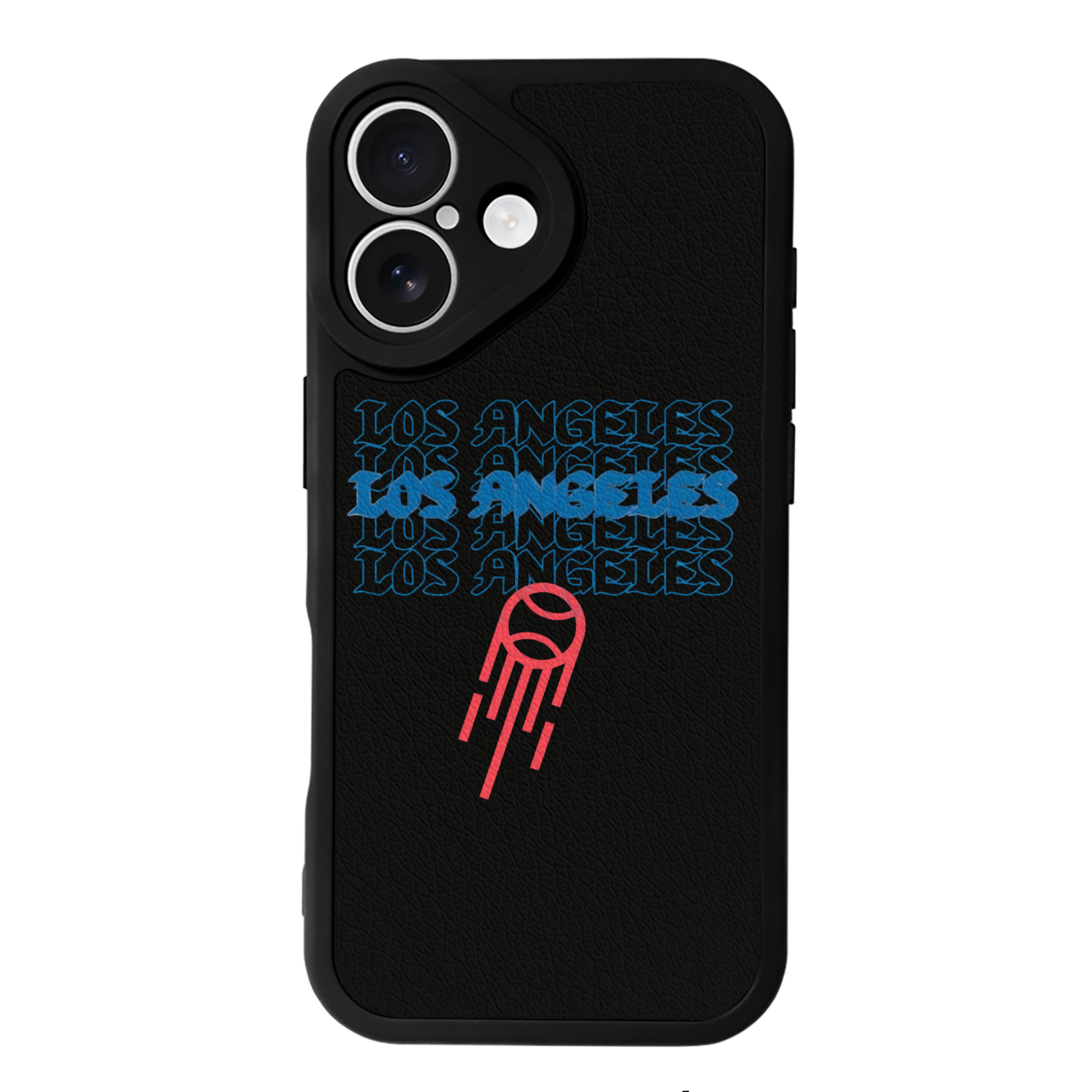  IPhone 16 Silicone Leather Case – UV Print, Lambskin Texture – Perfect Fit, Wireless Charging Compatible, Scratch Resistant, Precise Cutouts – Stylish Protection For IPhone 16